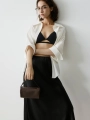 LIBLUZ 90's Classic Top Handle Bag in Leather | Women's Small Bag - LIB LUZ