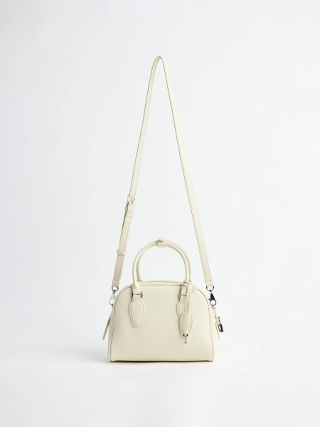 LIBLUB 90's Classic Top Handle Bag in Leather - LIB LUZ