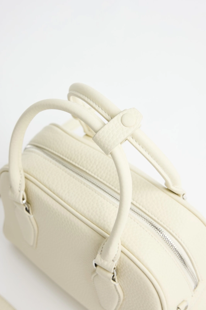 LIBLUZ India 10.00 Bag in Leather Ivory - LIB LUZ