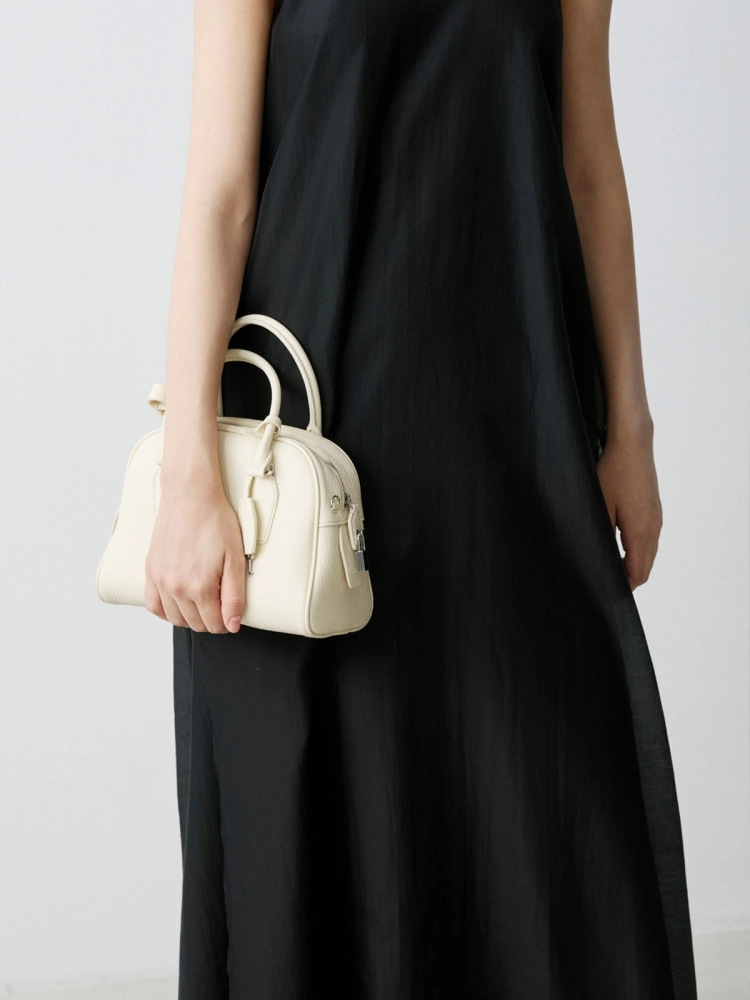 LIBLUZ India 10.00 Bag in Leather Ivory - LIB LUZ