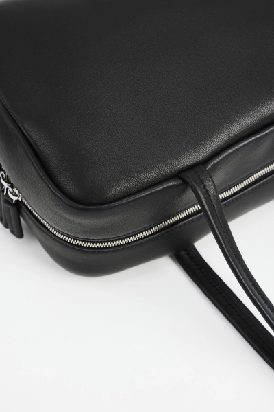 LIBLUZ Astra Bowling Bag in Leather Black - LIB LUZ