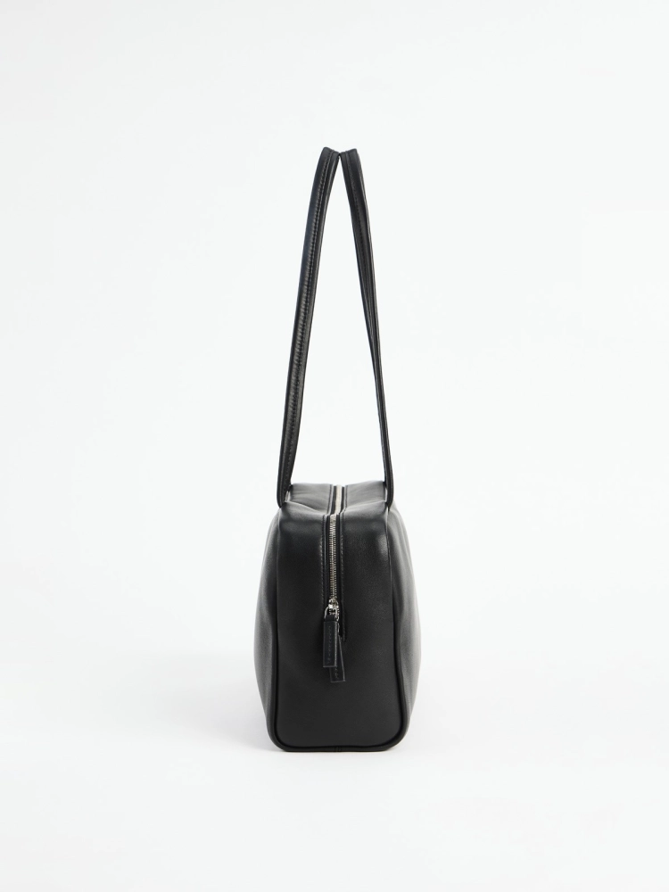 LIBLUZ Astra Bowling Bag in Leather Black - LIB LUZ