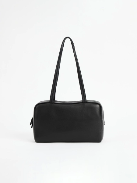 LIBLUB 90's Classic Top Handle Bag in Leather - LIB LUZ