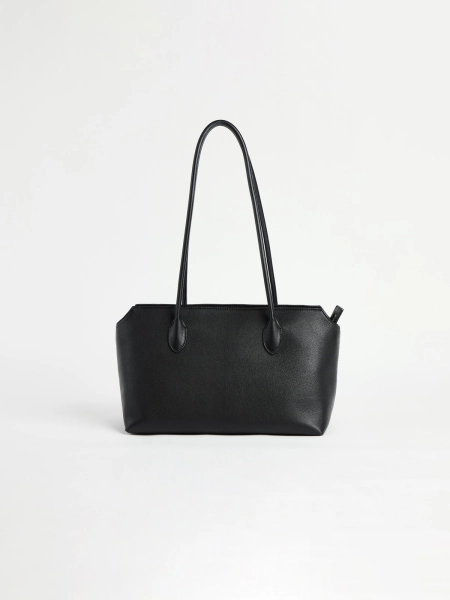 LIBLUB 90's Classic Top Handle Bag in Leather - LIB LUZ