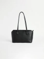 LIBLUZ Margaux 12 Shoulder Bag in Leather Black - LIB LUZ