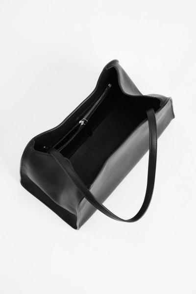 LIBLUZ Margaux 12 Shoulder Bag in Leather Black - LIB LUZ