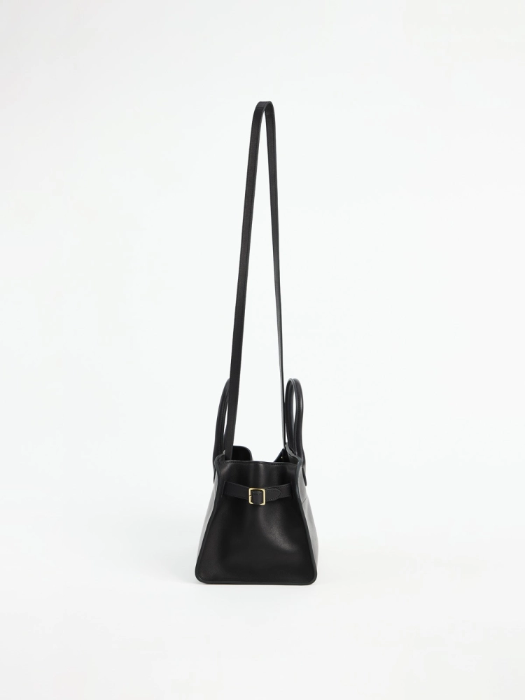 LIBLUB 90's Classic Top Handle Bag in Leather - LIB LUZ