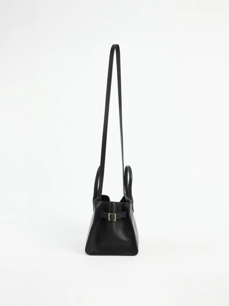 LIBLUB 90's Classic Top Handle Bag in Leather - LIB LUZ