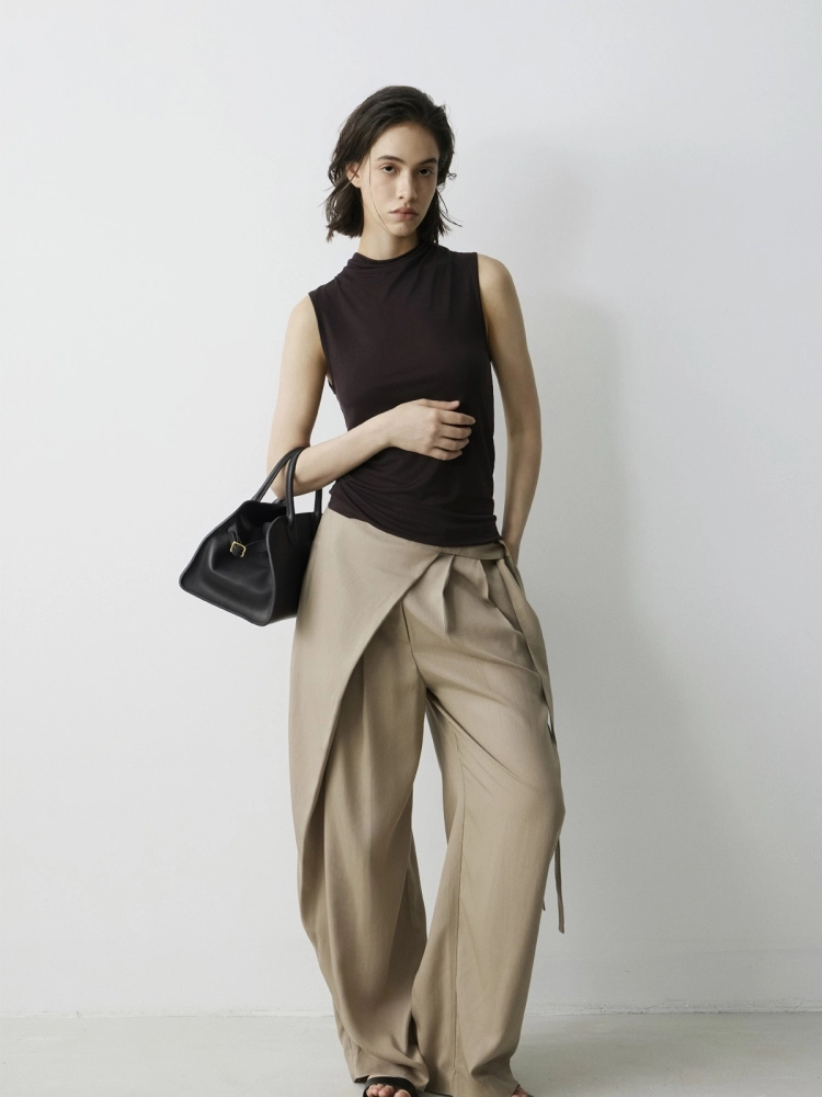 LIBLUB 90's Classic Top Handle Bag in Leather - LIB LUZ